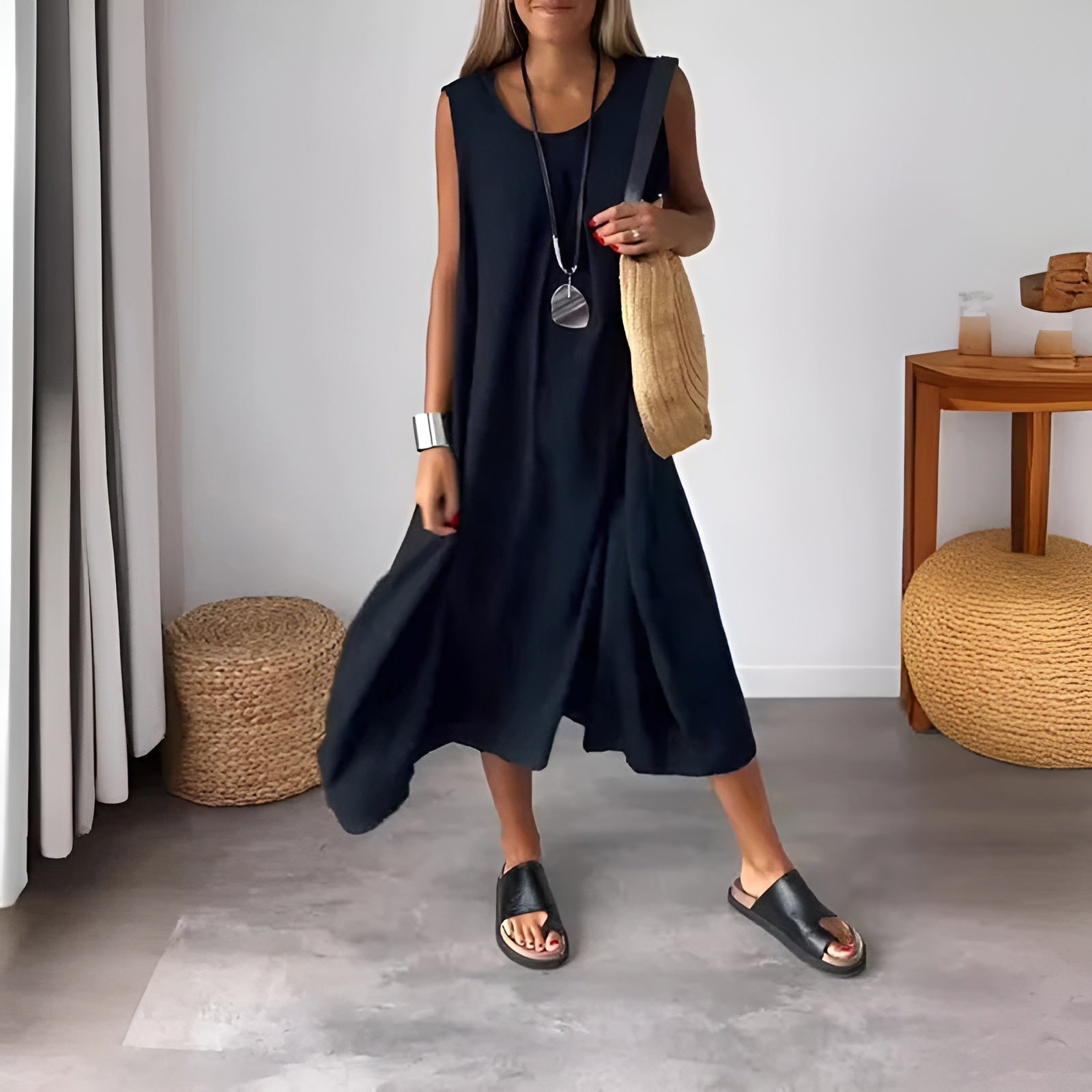 Fabienne Casual Summer Dress | Women's A-Line Dress