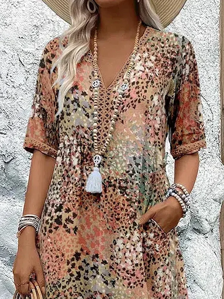 Nayeli Vibrant Midi Dress | Women's Elegant Dress