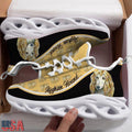Afghan Hound Dogs Lover Air Max Shoes Air Cushion Sneakers, Running Sneakers